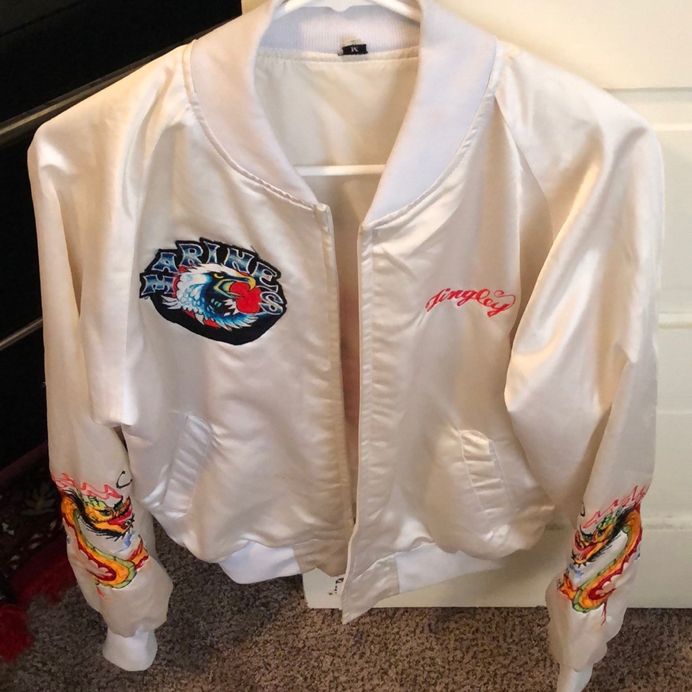 Vintage marines bomber jacket